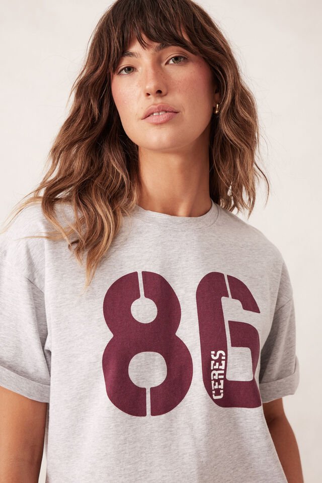 Boyfriend Tee - Cloud Marle/Ceres 86 - Sare StoreCeres LifeTee