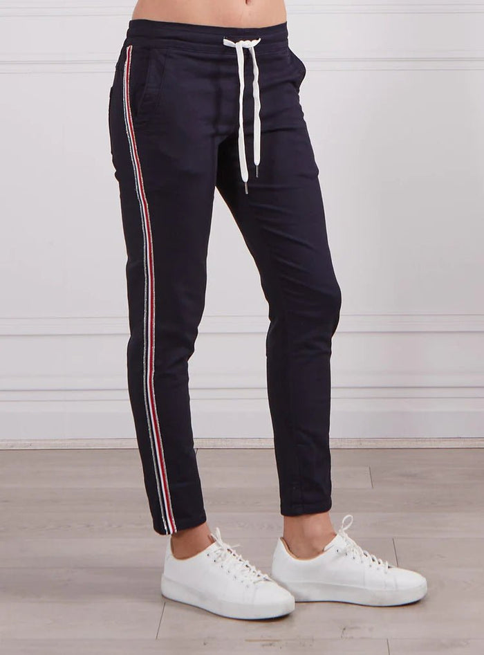 Brooklyn Denim Joggers - Navy - Sare StoreMonaco JeansPants