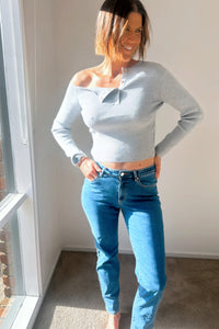 Brooklyn Top - Grey - Sare StoreBy FrankieTops