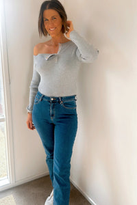 Brooklyn Top - Grey - Sare StoreBy FrankieTops