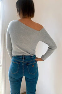 Brooklyn Top - Grey - Sare StoreBy FrankieTops
