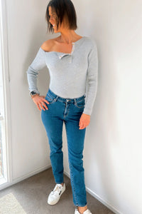 Brooklyn Top - Grey - Sare StoreBy FrankieTops