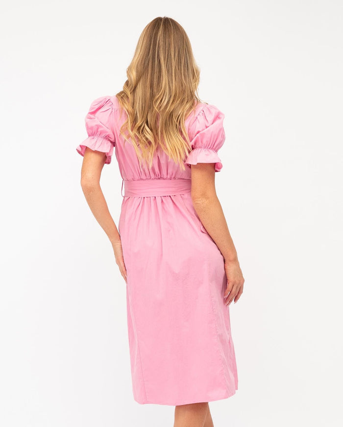 Candy Pink Dress with Collar - Sare StoreLabel of LoveDress