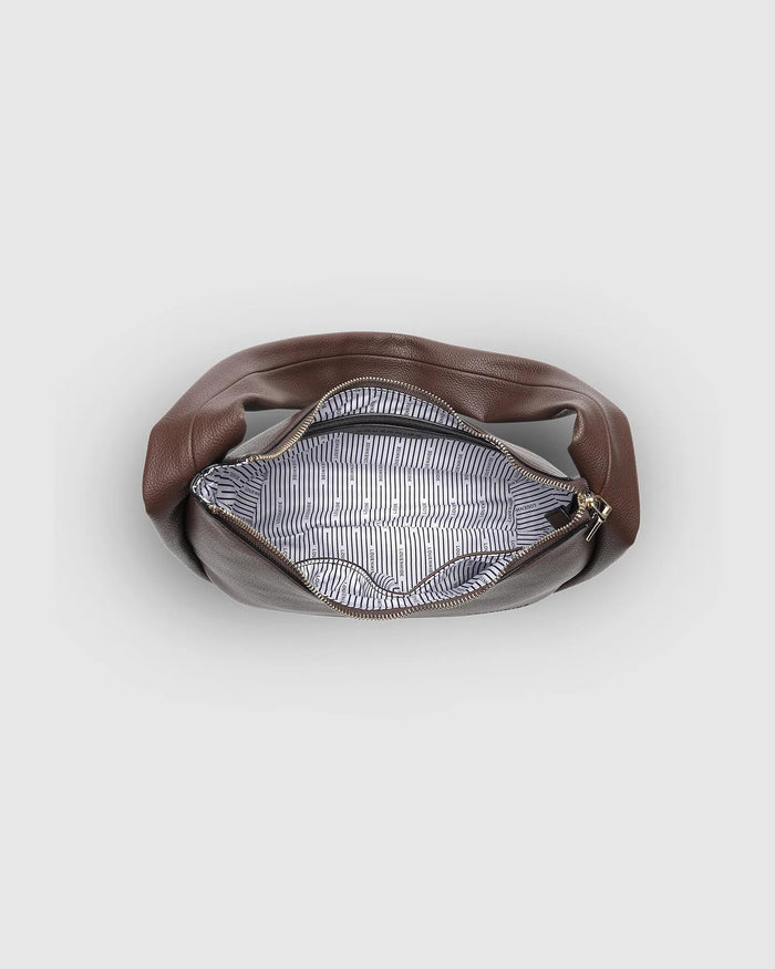 Capri Shoulder Bag - Chocolate - Sare StoreLouenhideHandbag