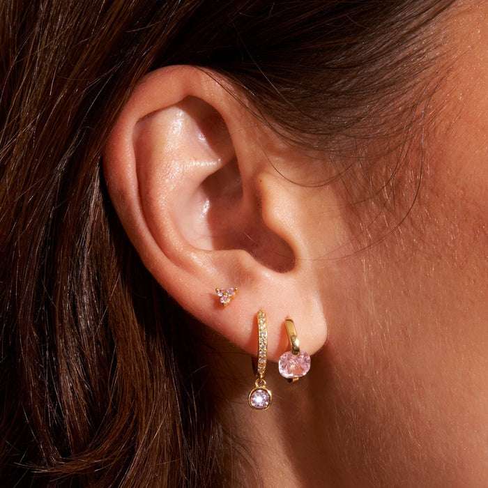 Cassie Pink Stud Earrings - Sare StoreArms Of EveJewellery