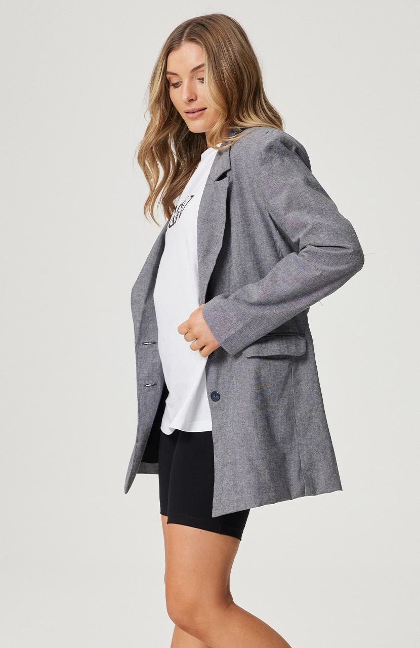 Cece Blazer - Yarn Dyed Black - Sare StoreCartel & WillowBlazer