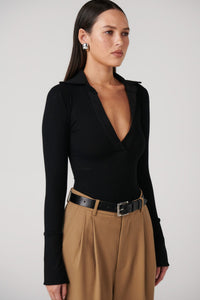 Celine Bodysuit - Black - Sare StoreBayse BrandBodysuit