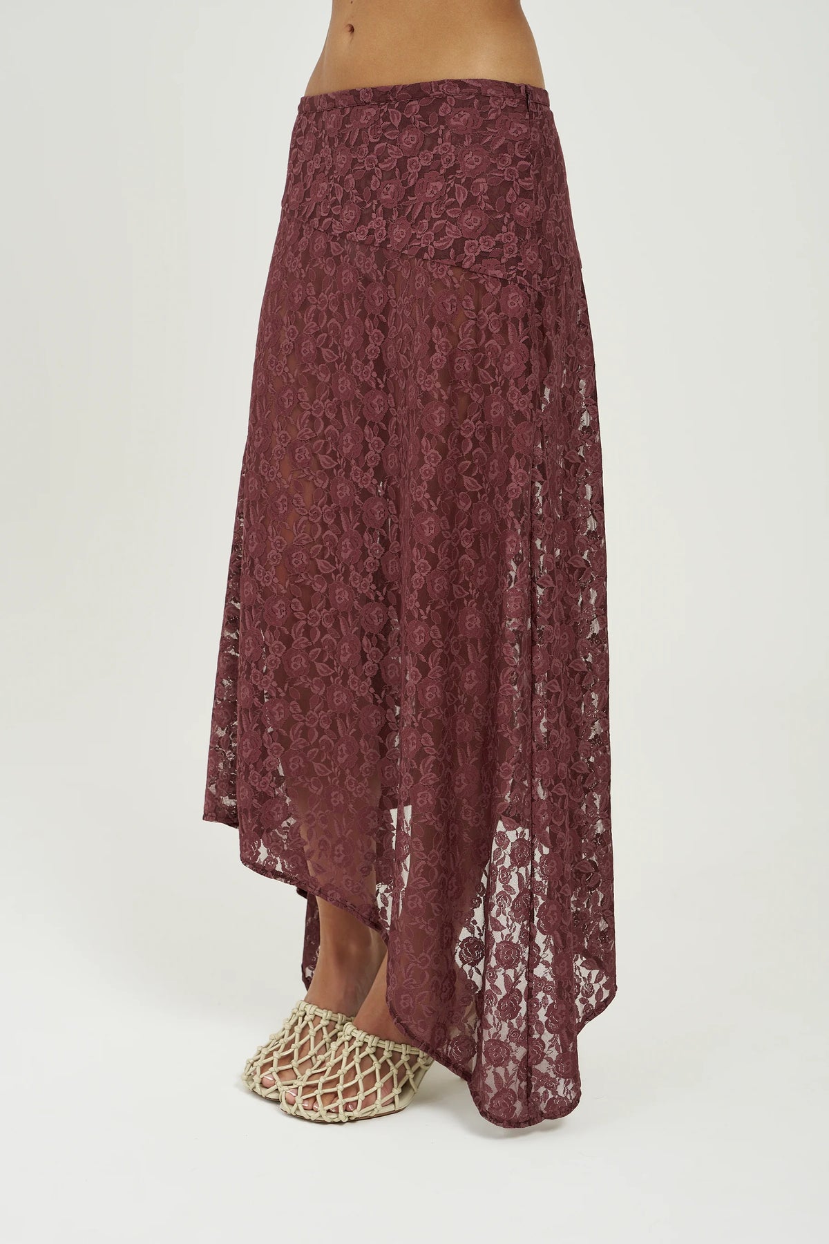Frenchie Midi Skirt - Chocolate
