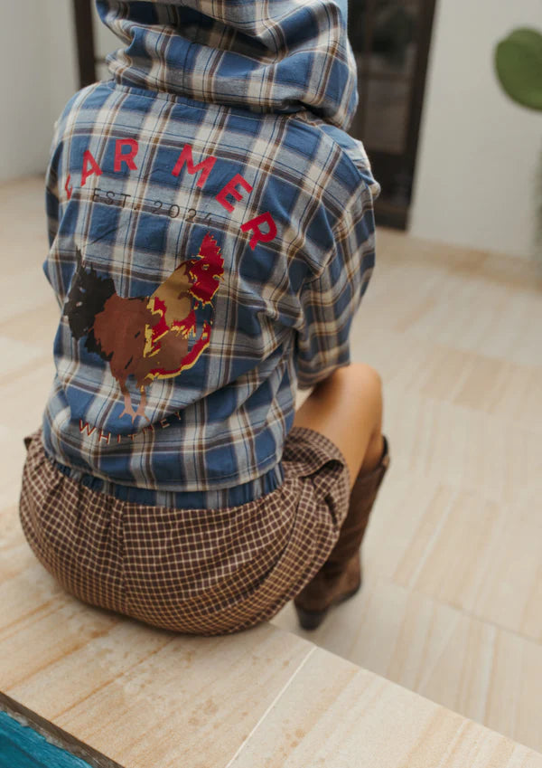 Chookie Button-Up Hoodie