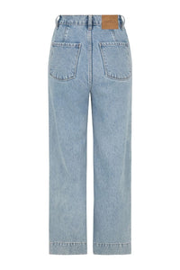 Classic Denim Cropped Jean - Sun Washed Blue - Sare StoreSPELLJeans