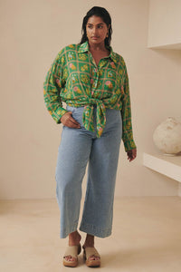 Classic Denim Cropped Jean - Sun Washed Blue - Sare StoreSPELLJeans