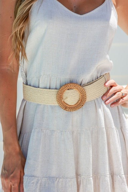 Coastal Belt in Cream - Sare StoreSare Storebelt