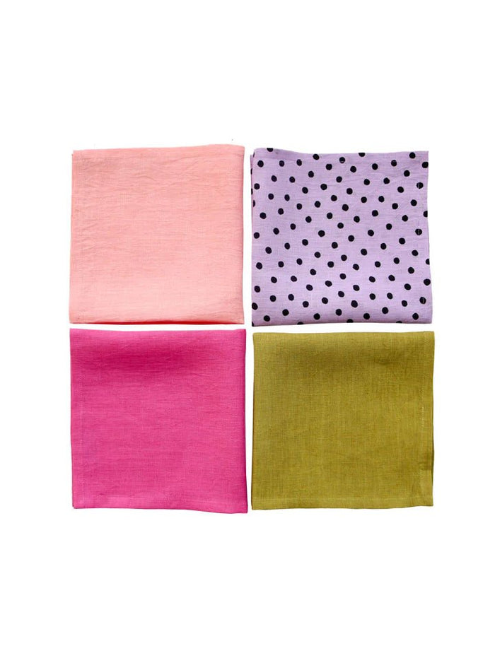 Colourblock Napkin Set set of 4 - Sare StoreMosey MeNapkins