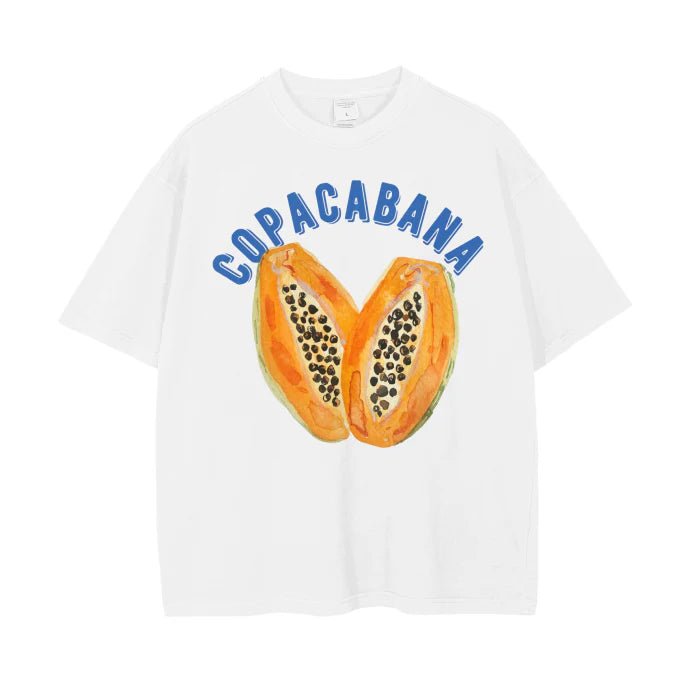 Copacabana Oversize Version - White - Sare StoreMaku The LabelTee
