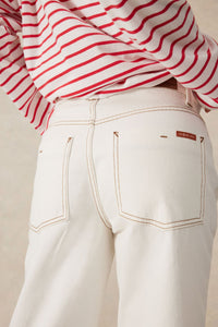 Crop Frenchie Jean - Fresh Ecru - Sare StoreCeres LifeJeans