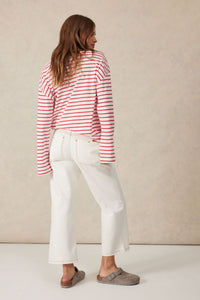 Crop Frenchie Jean - Fresh Ecru - Sare StoreCeres LifeJeans