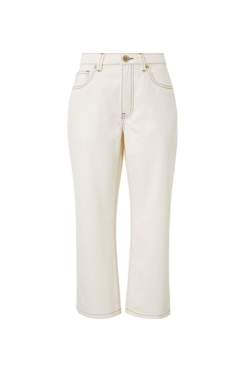 Crop Frenchie Jean - Fresh Ecru - Sare StoreCeres LifeJeans