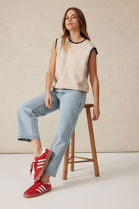 Crop Frenchie Jean - Vintage Blue - Sare StoreCeres LifeJeans
