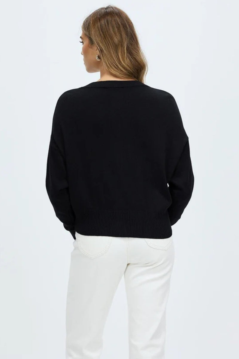 Dacey Cardigan - Black - Sare StoreWhite by FTLCardigan
