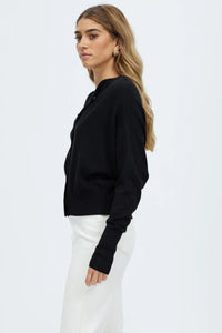 Dacey Cardigan - Black - Sare StoreWhite by FTLCardigan