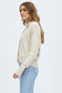 Dacey Cardigan - Ecru - Sare StoreWhite by FTLCardigan