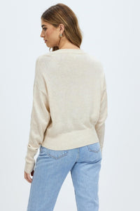 Dacey Cardigan - Ecru - Sare StoreWhite by FTLCardigan