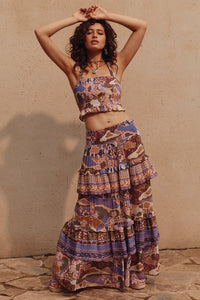 Dancing Valley Ra - Ra Maxi Skirt - Violet - Sare StoreSPELLSkirt