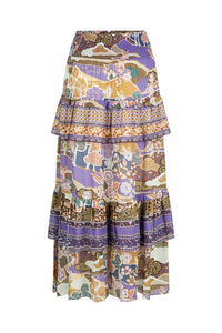 Dancing Valley Ra - Ra Maxi Skirt - Violet - Sare StoreSPELLSkirt