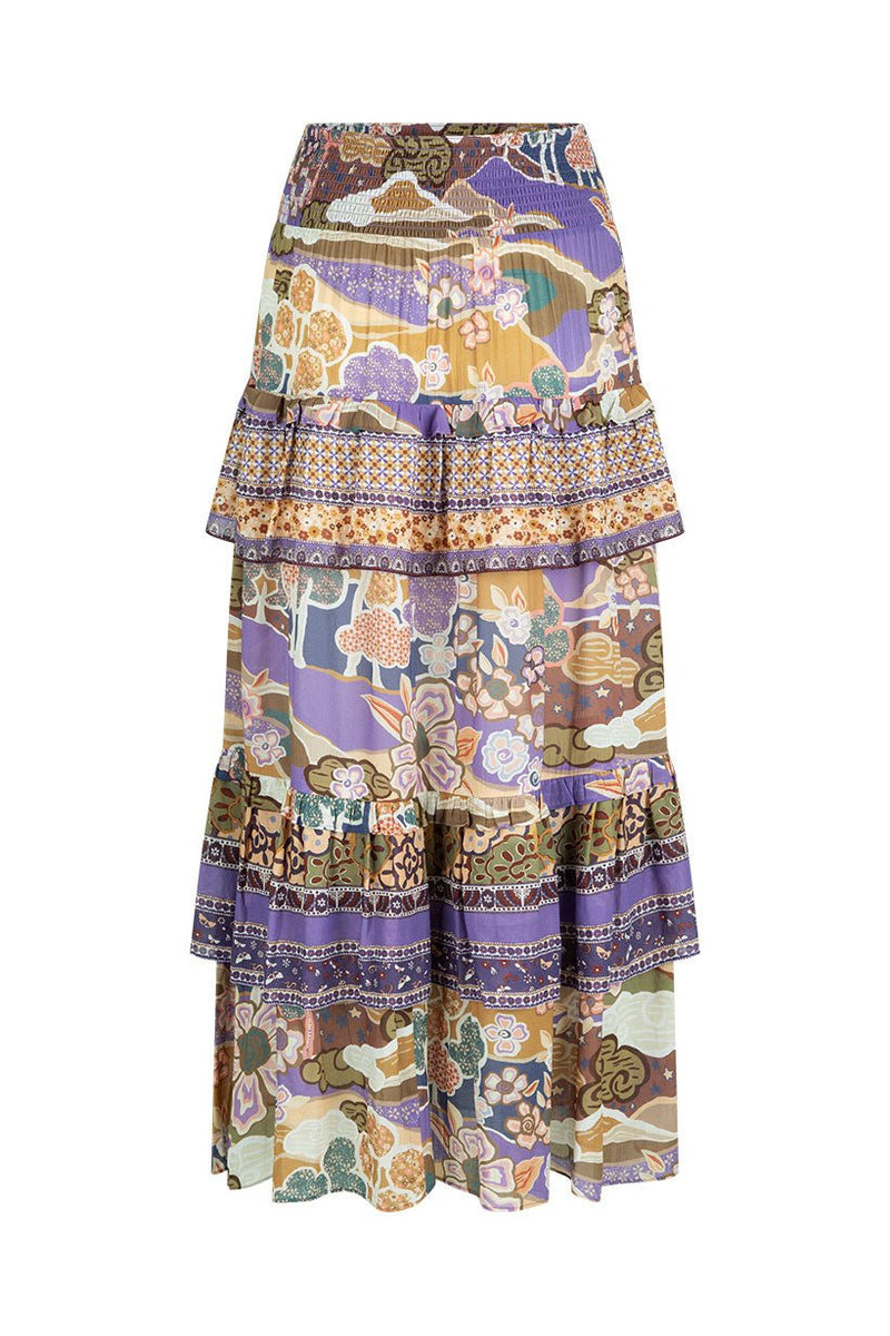 Dancing Valley Ra - Ra Maxi Skirt - Violet - Sare StoreSPELLSkirt