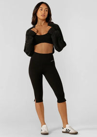 Effortless 3/4 Leggings - Black - Sare StoreLorna JaneLeggings