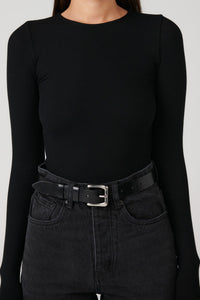 Elise Bodysuit - Black - Sare StoreBayse BrandBodysuit