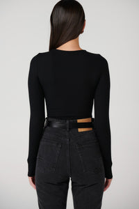 Elise Bodysuit - Black - Sare StoreBayse BrandBodysuit