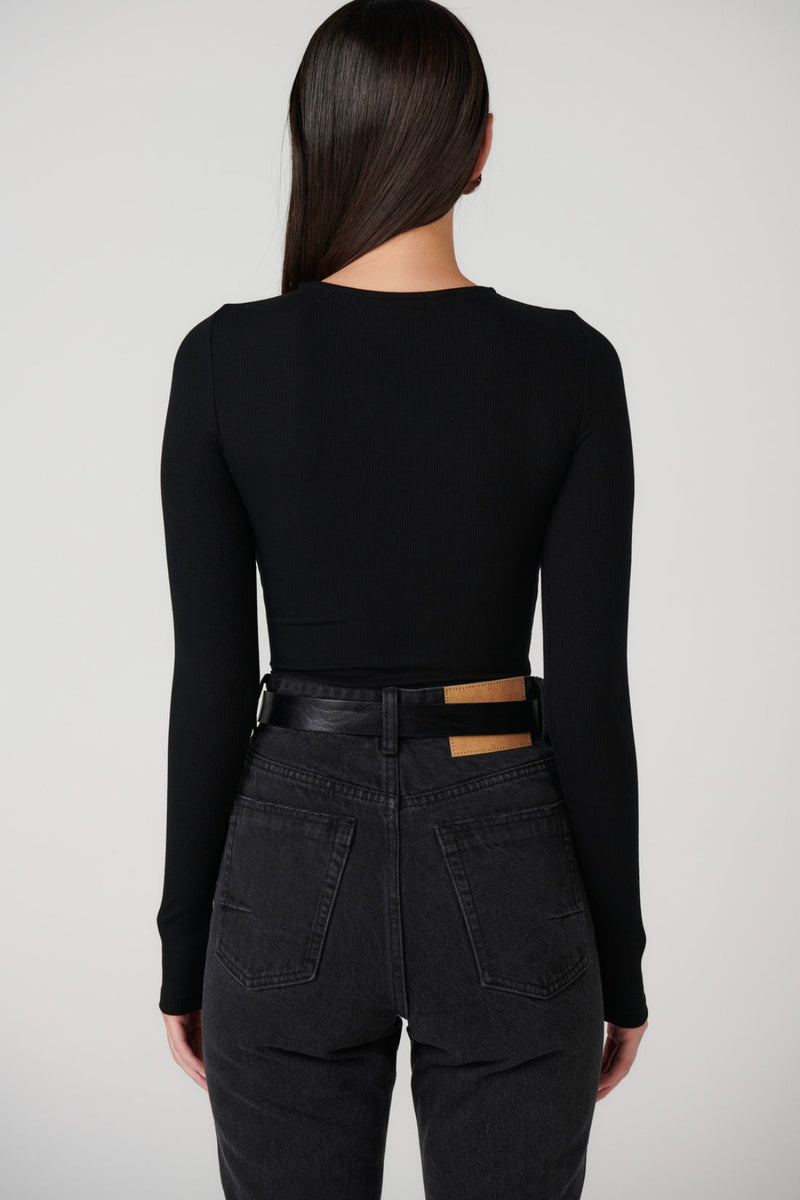 Elise Bodysuit - Black - Sare StoreBayse BrandBodysuit