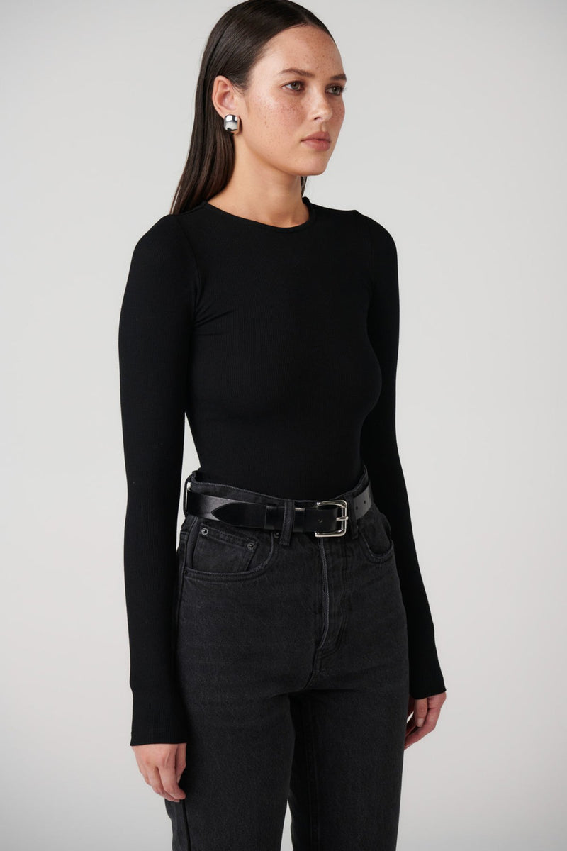 Elise Bodysuit - Black - Sare StoreBayse BrandBodysuit
