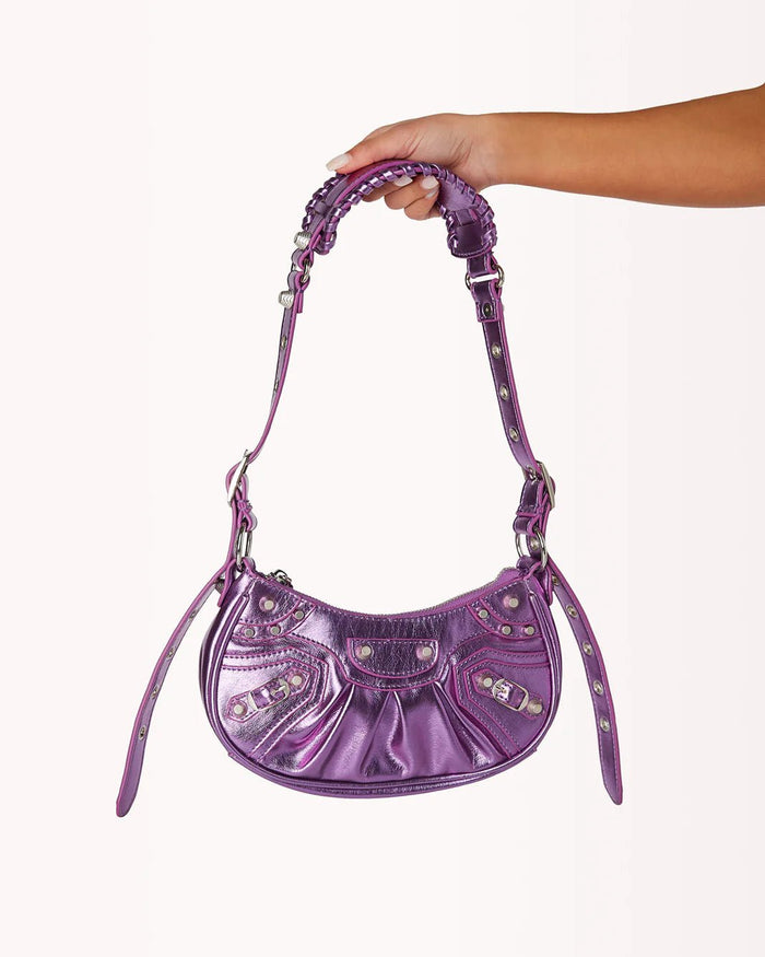 Elly Shoulder Bag - Light Purple Metallic - Sare StoreBilliniHandbag