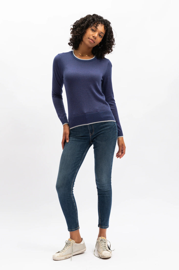 Erryn Lurex Knit Indigo Lurex - Sare StoreWe are the othersKnit