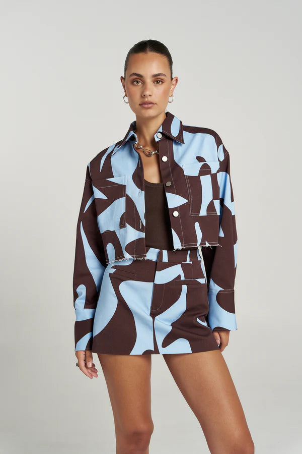 Cropped Shacket - Mirage Mir