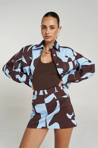Cropped Shacket - Mirage Mir