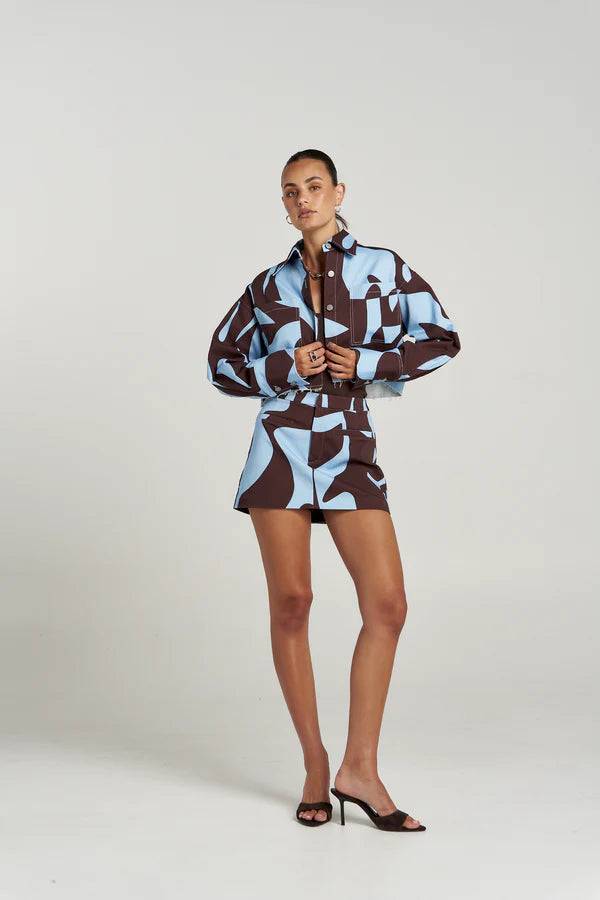 Cropped Shacket - Mirage Mir