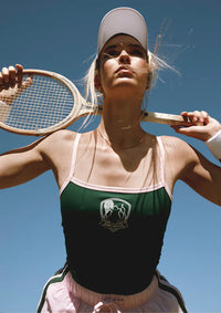 Tennis Tank - Evergreen