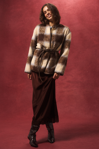 Luna Skirt - Truffle Lace