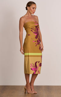 Flicker Party Midi: Gold - Sare StorePasduchasDress