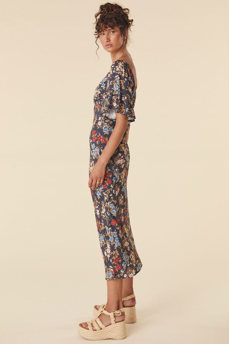 Flora Midi Dress-Mystic - Sare StoreSPELLDress