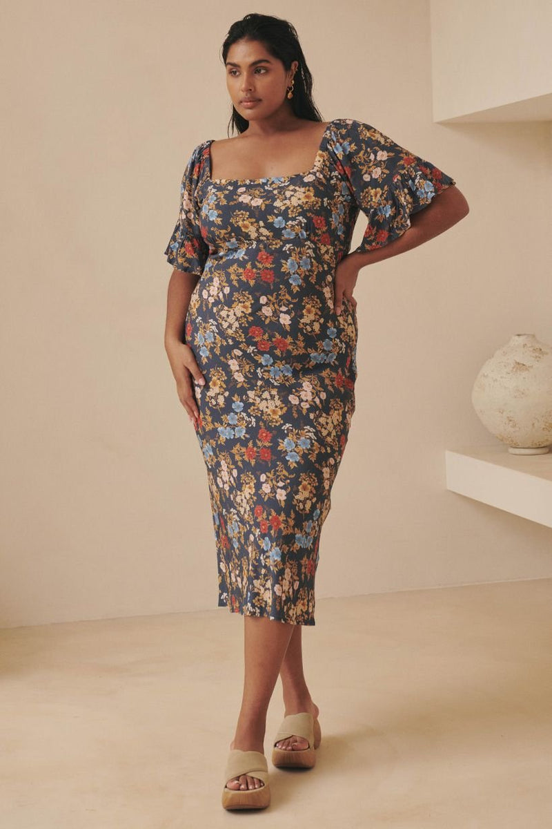 Flora Midi Dress-Mystic - Sare StoreSPELLDress