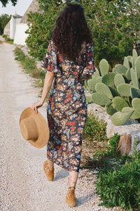 Flora Midi Dress-Mystic - Sare StoreSPELLDress