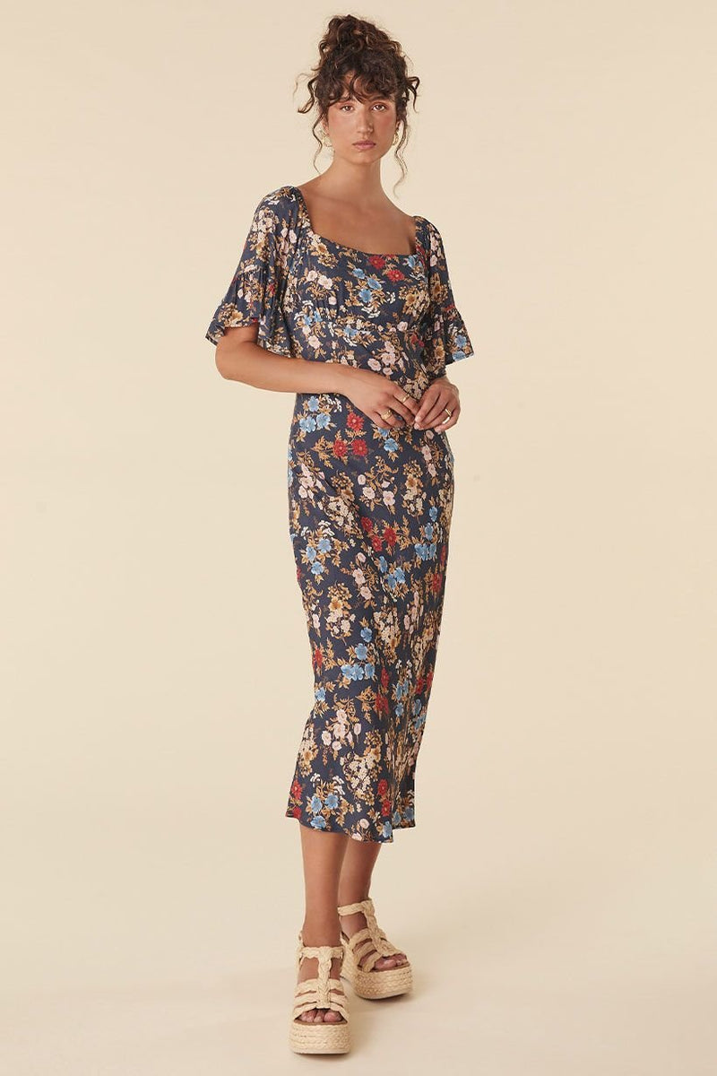 Flora Midi Dress-Mystic - Sare StoreSPELLDress