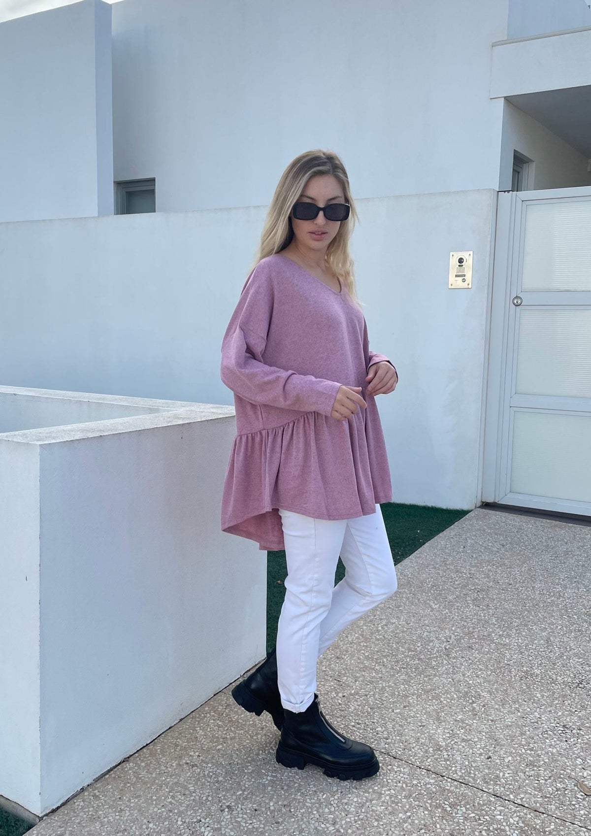 Francine Top - Pink OSFA - Sare StoreKiik LuxeTops
