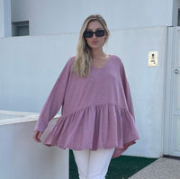 Francine Top - Pink OSFA - Sare StoreKiik LuxeTops