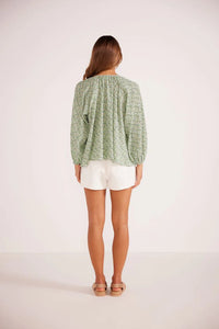 Freeda Button Blouse - Sare StoreMink PinkBlouse