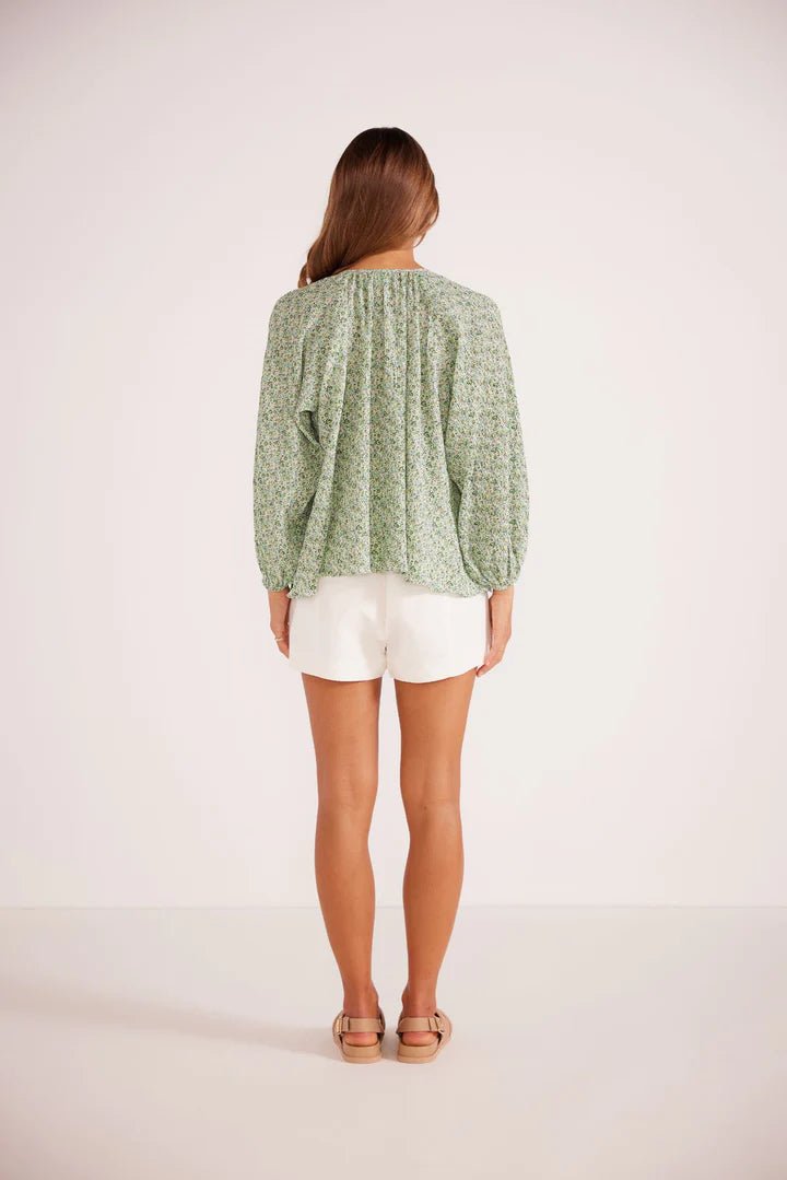 Freeda Button Blouse - Sare StoreMink PinkBlouse